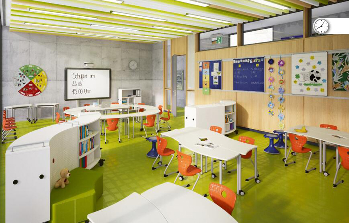 VS課桌椅|課桌椅|學生家具|學校家具|校園家具|教室家具-【OF365學校家具】