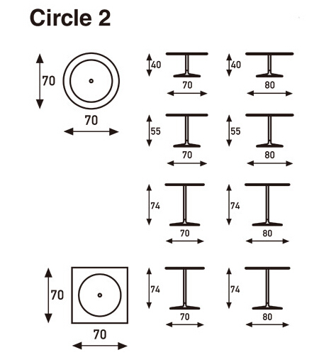 Artifort-Circle-Table||͏dҾ|WУҾ|У@Ҿ|ҼҾ-OF365WУҾߡ
