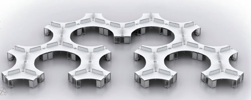 Artland工作站|辦公屏風(fēng)|學(xué)校辦公家具|學(xué)校家具|校園家具-【OF365學(xué)校家具網(wǎng)】